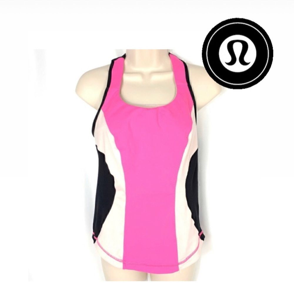 LULULEMON racer back tank top activewear sports workout women’s 6
